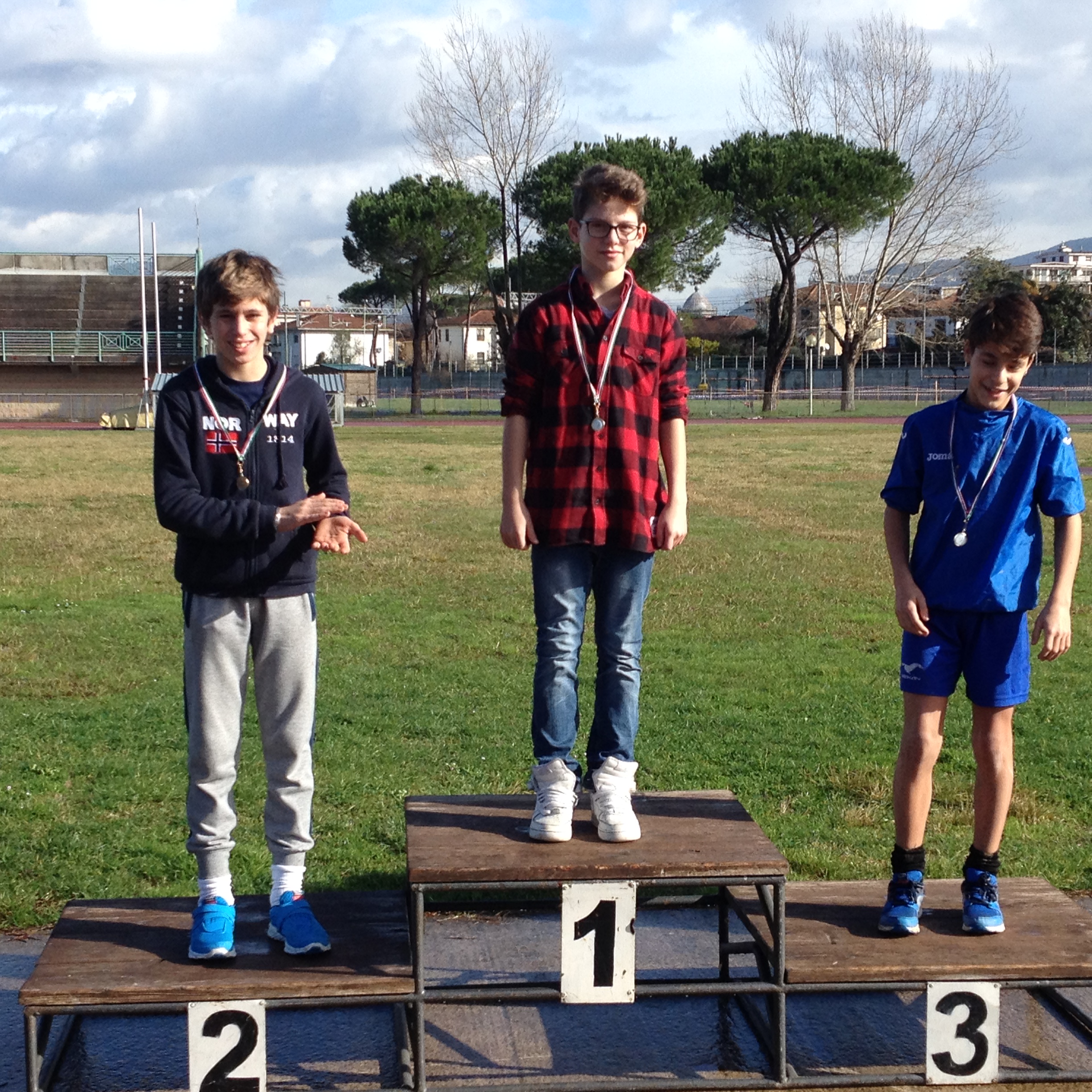 Sul podio MUZZI Lorenzo, 2^ classificato categoria “RAGAZZI”( nati 2004-2005).