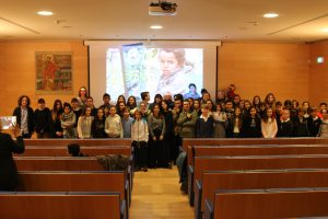 gli studenti a Palazzo Blu