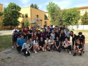 Gruppo cadetti e cadette campestre