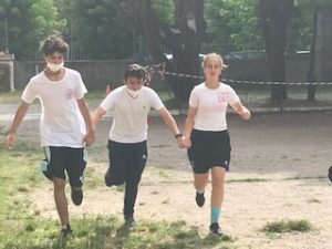 uno dei momenti del MEMORIAL MALTILTI, corsa campestre di classe a staffetta