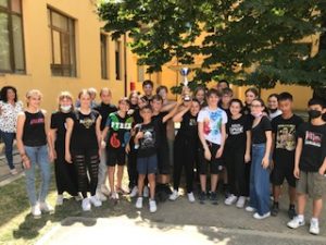 CLASSE 2CS, prima classificata delle Classi SECONDE alla Corsa Campestre a Staffetta per classe "Memorial G. Maltinti 2022"